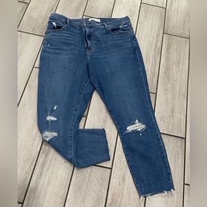 Abercrombie & Fitch woman’s jeans the supper skinny Ankle high Rise